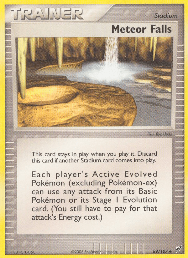 Meteor Falls (89/107) [EX: Deoxys] (Online Only)