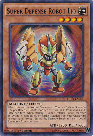 Super Defense Robot Lio [MP14-EN063] Common (ONLINE ORDER ONLY)