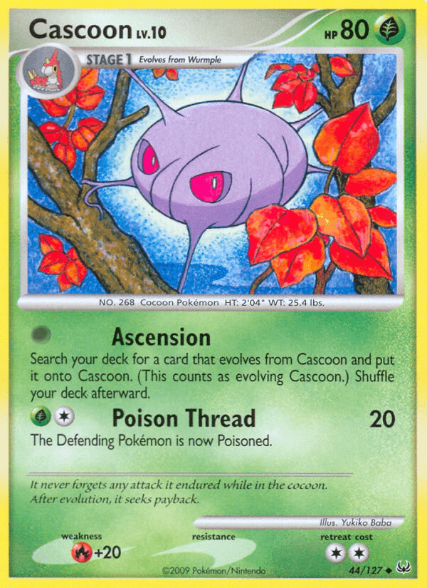 Cascoon (44/127) [Platinum: Base Set] (Online Only)