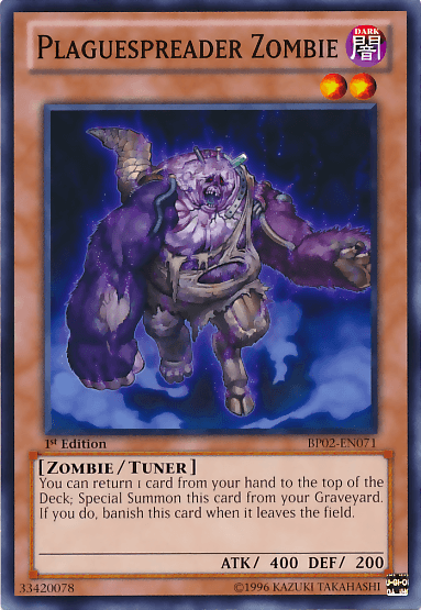 Plaguespreader Zombie [BP02-EN071] Common (ONLINE ORDER ONLY)