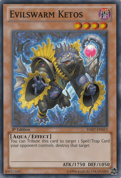 Evilswarm Ketos [HA07-EN013] Super Rare (ONLINE ORDER ONLY)