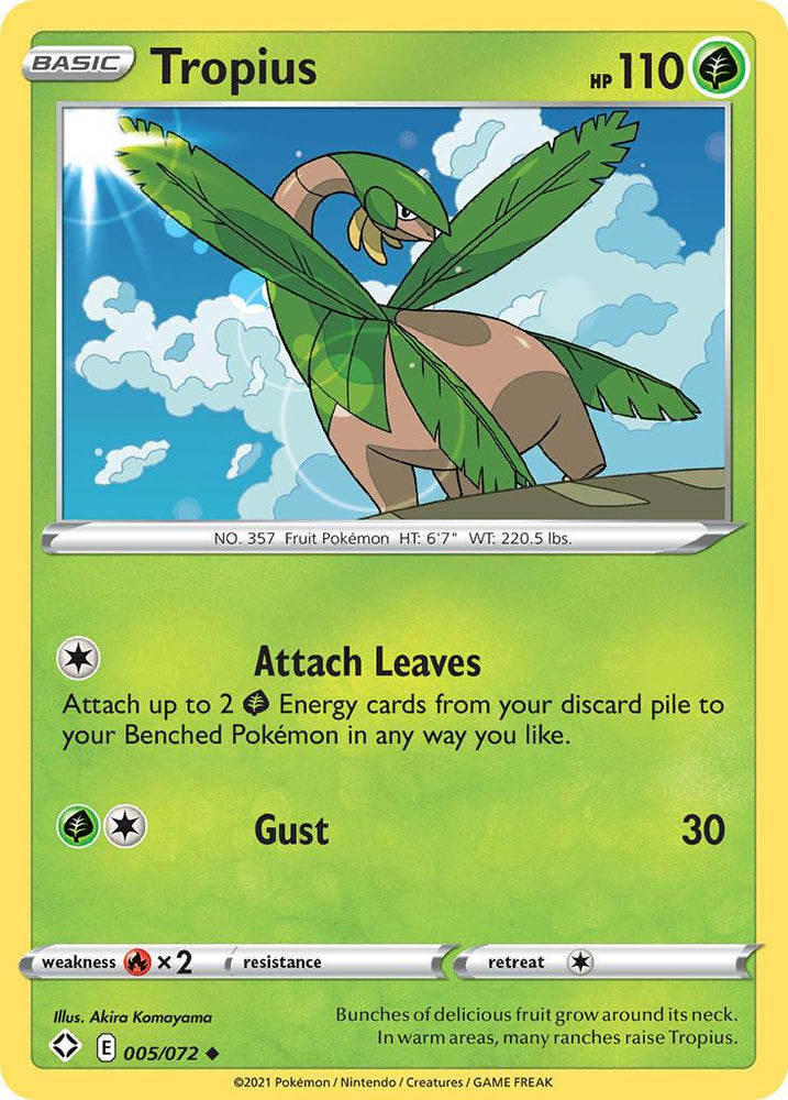 Tropius (005/072) [Sword & Shield: Shining Fates] (Online Only)