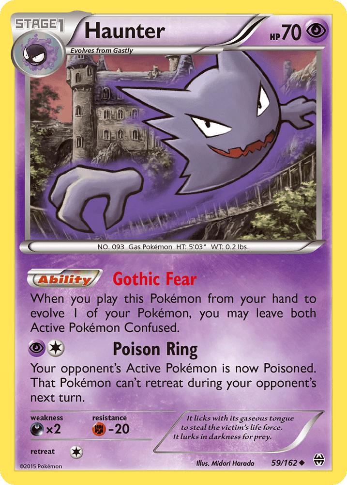 Haunter (59/162) [XY: BREAKthrough] (Online Only)
