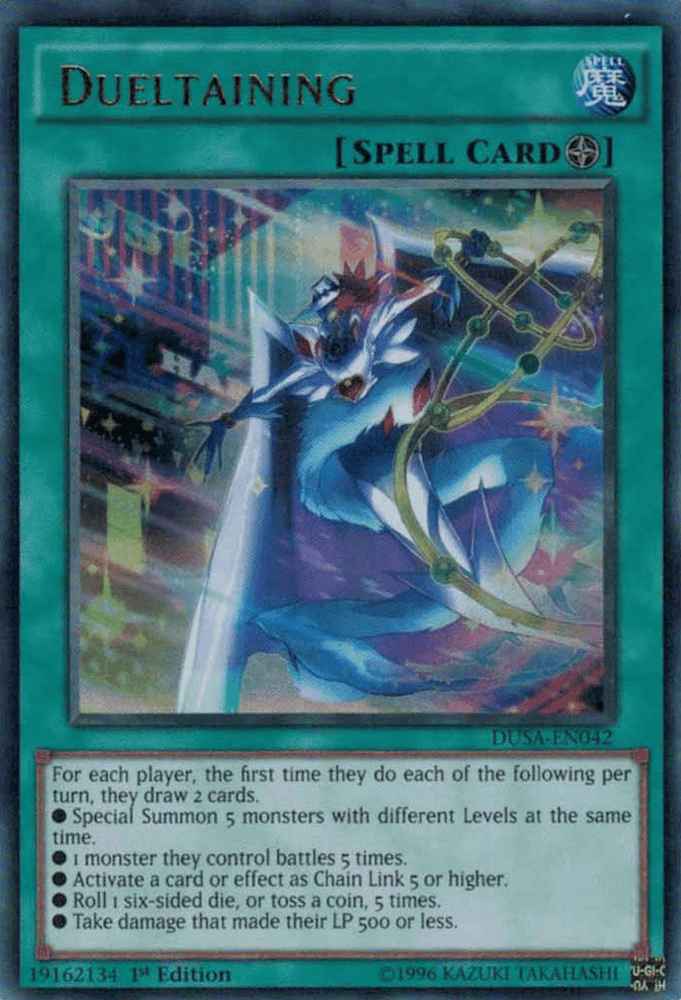 Dueltaining [DUSA-EN042] Ultra Rare (ONLINE ORDER ONLY)