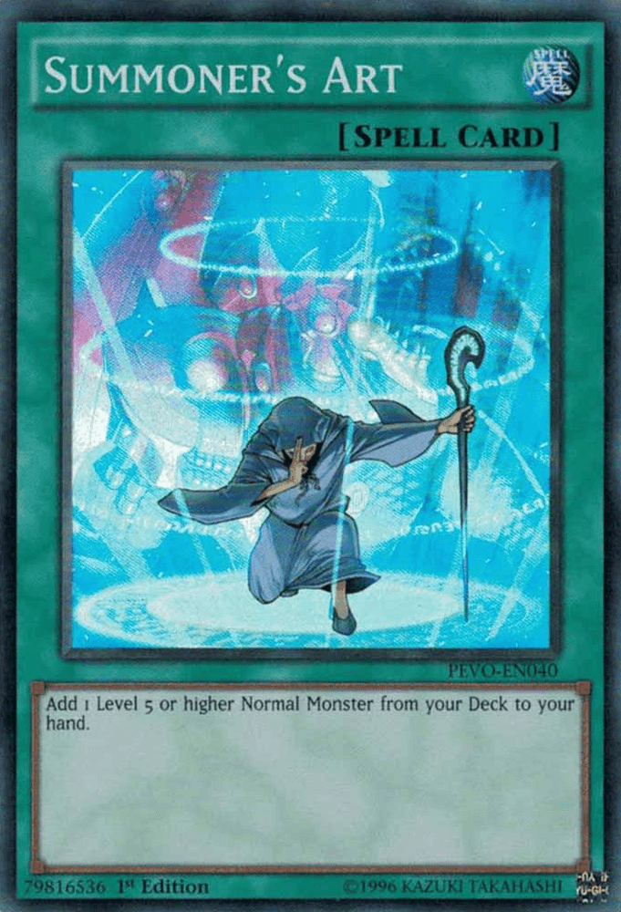 Summoner's Art [PEVO-EN040] Super Rare (ONLINE ORDER ONLY)
