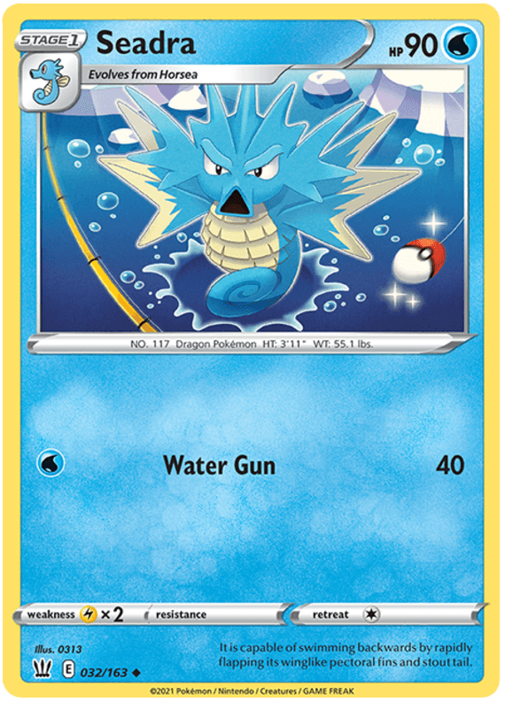 Seadra (032/163) [Sword & Shield: Battle Styles] (Online Only)