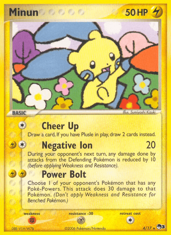 Minun (4/17) [POP Series 3] (Online Only)