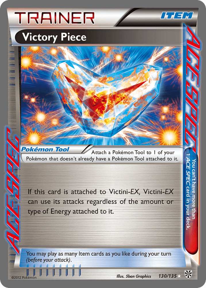 Victory Piece (130/135) [Black & White: Plasma Storm] (Online Only)