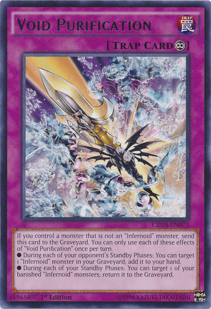 Void Purification [CROS-EN073] Rare (ONLINE ORDER ONLY)