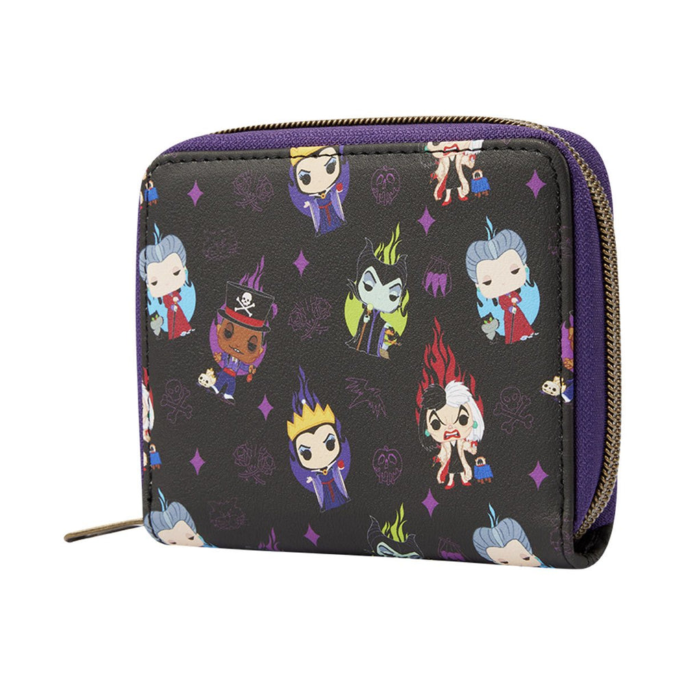 Disney Villains Print Zip-Around Wallet (Online Order Only)