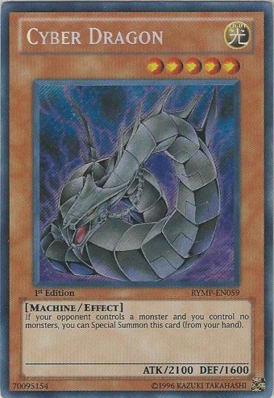 Cyber Dragon [RYMP-EN059] Secret Rare (ONLINE ORDER ONLY)