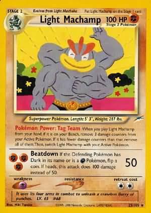 Light Machamp (25/105) [Neo Destiny Unlimited] (Online Only)