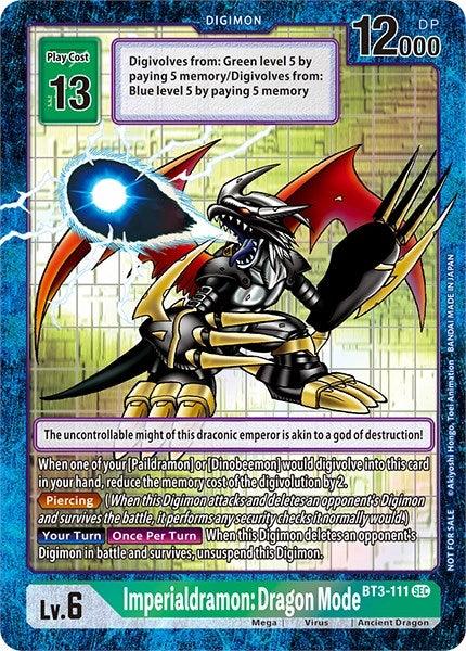 Imperialdramon Dragon Mode [BT3-111] [Revision Pack Cards] (ONLINE ORDER ONLY)