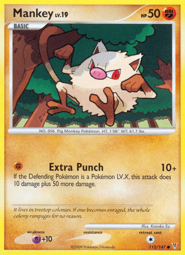 Mankey (112/147) [Platinum: Supreme Victors] (Online Only)