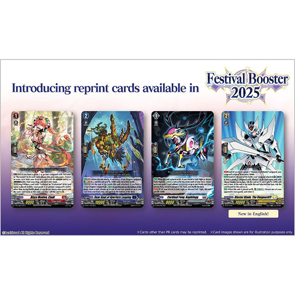 Festival Booster 2025 Booster Box (ONLINE ORDER ONLY)