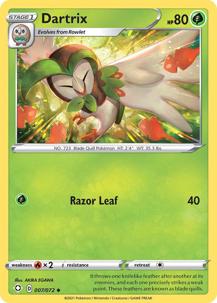 Dartrix (007/072) [Sword & Shield: Shining Fates] (Online Only)
