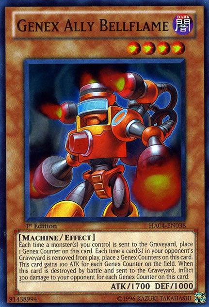 Genex Ally Bellflame [HA04-EN038] Super Rare (ONLINE ORDER ONLY)
