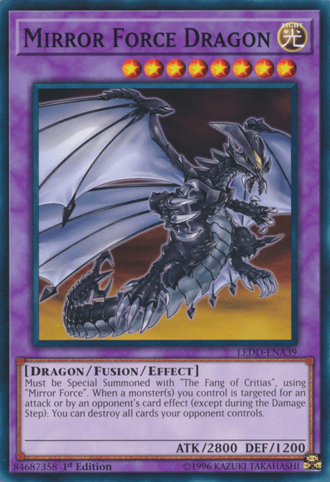 Mirror Force Dragon [LEDD-ENA39] Common (ONLINE ORDER ONLY)