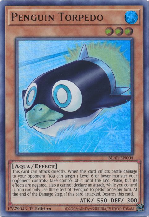 Penguin Torpedo [BLAR-EN004] Ultra Rare (ONLINE ORDER ONLY)