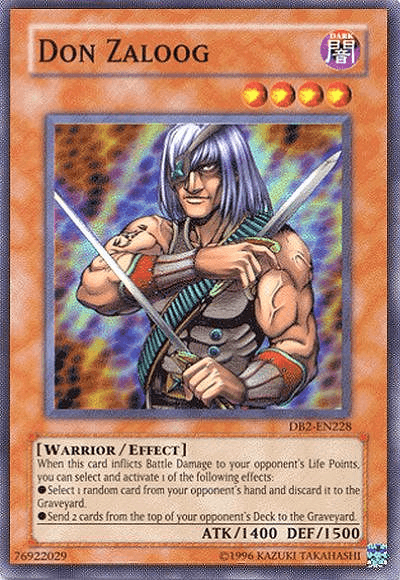 Don Zaloog [DB2-EN228] Super Rare (ONLINE ORDER ONLY)