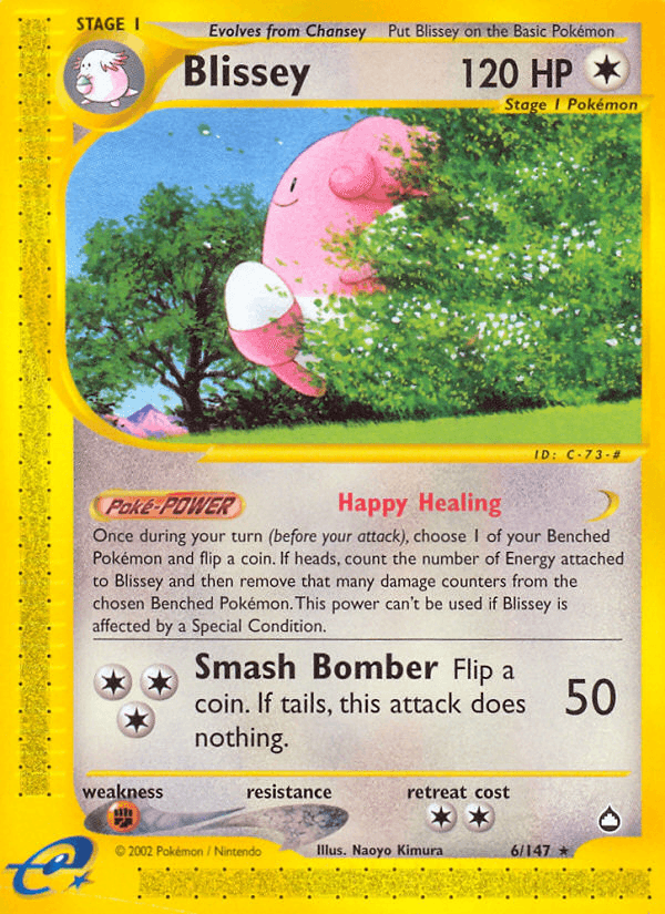 Blissey (6/147) [Aquapolis] (Online Only)
