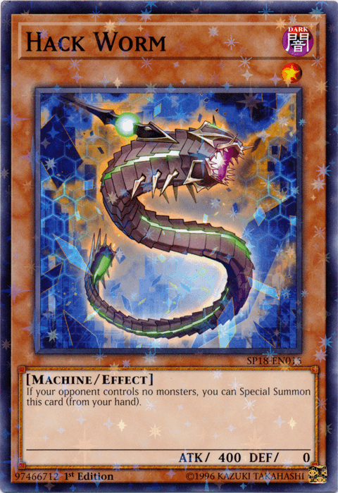 Hack Worm [SP18-EN015] Starfoil Rare (ONLINE ORDER ONLY)