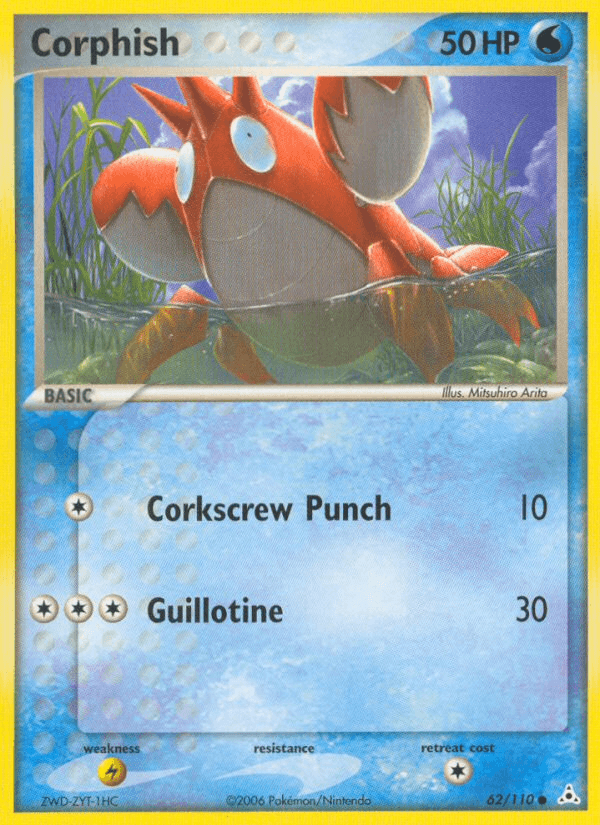 Corphish (62/110) [EX: Holon Phantoms] (Online Only)