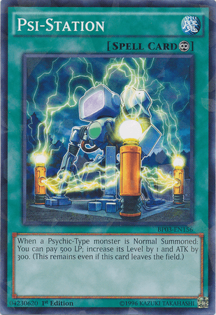 Psi-Station [BP03-EN156] Shatterfoil Rare (ONLINE ORDER ONLY)