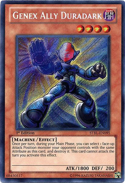 Genex Ally Duradark [STBL-EN095] Secret Rare (ONLINE ORDER ONLY)