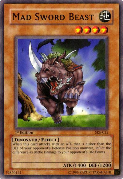 Mad Sword Beast [SKE-022] Common (ONLINE ORDER ONLY)