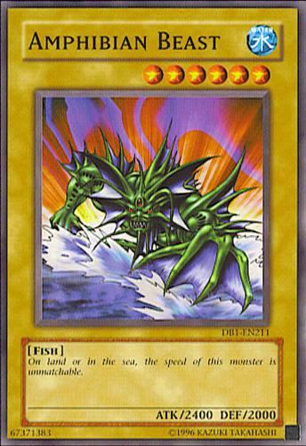Amphibian Beast [DB1-EN211] Common (ONLINE ORDER ONLY)