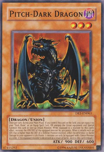 Pitch-Dark Dragon [DR1-EN063] Common (ONLINE ORDER ONLY)
