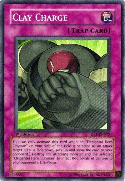 Clay Charge [DP1-EN030] Super Rare (ONLINE ORDER ONLY)