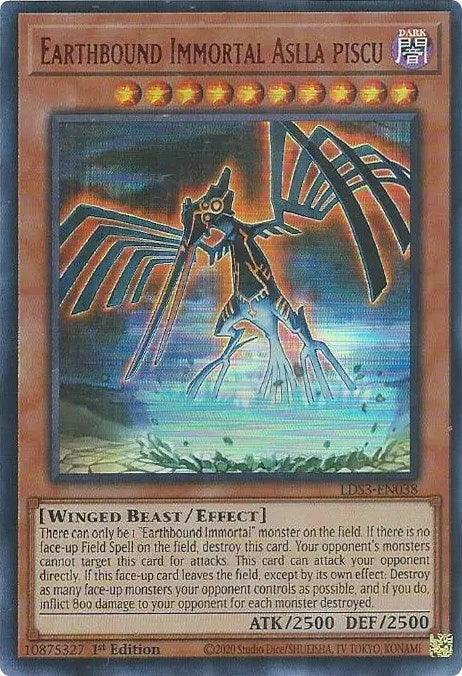 Earthbound Immortal Aslla piscu (Red) [LDS3-EN038] Ultra Rare (ONLINE ORDER ONLY)