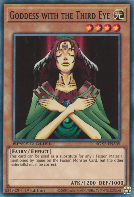 Goddess with the Third Eye [SGX2-ENA05] Common (ONLINE ORDER ONLY)