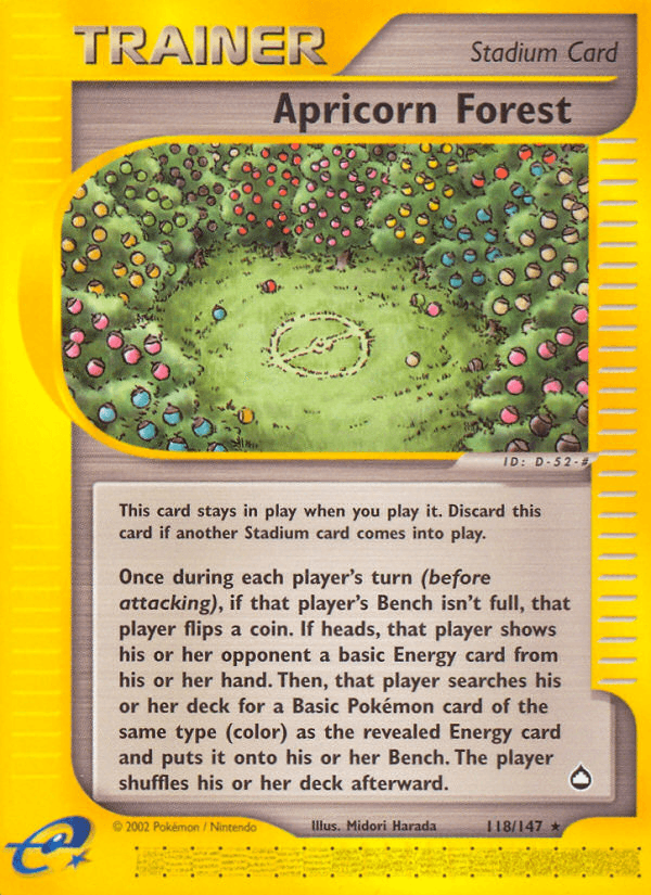 Apricorn Forest (118/147) [Aquapolis] (Online Only)