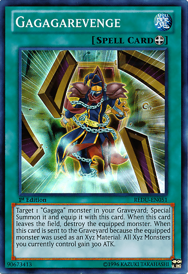 Gagagarevenge [REDU-EN051] Super Rare (ONLINE ORDER ONLY)
