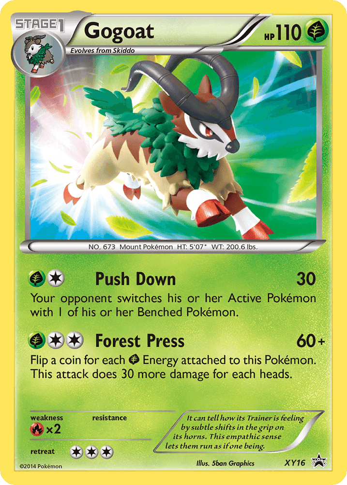 Gogoat (XY16) [XY: Black Star Promos] (Online Only)