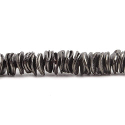 6mm Brushed Wavy Disc Spacers 8 inch 190 Beads (ONLINE ORDER ONLY)