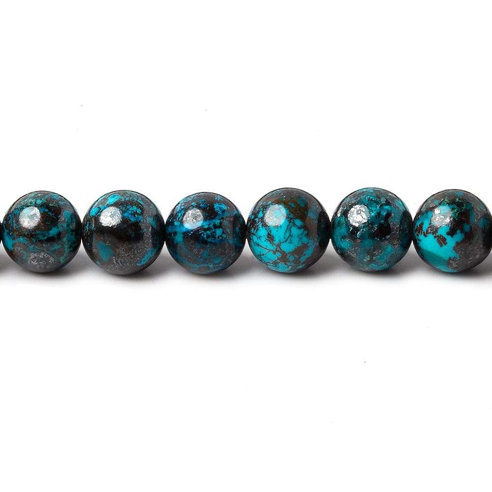 6mm Chrysocolla Plain Rounds 16 inch 68 beads AA (ONLINE ORDER ONLY)