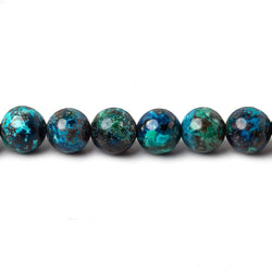 6mm Chrysocolla Plain Rounds 16 inch 68 beads AA (ONLINE ORDER ONLY)