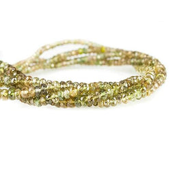 6mm Color Change Garnet Faceted Rondelle Bead 16 inch 212 bead AAA Grade