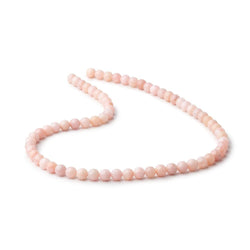 6mm Pink Peruvian Opal plain rounds 16 inch 67 beads AA (ONLINE ORDER ONLY)
