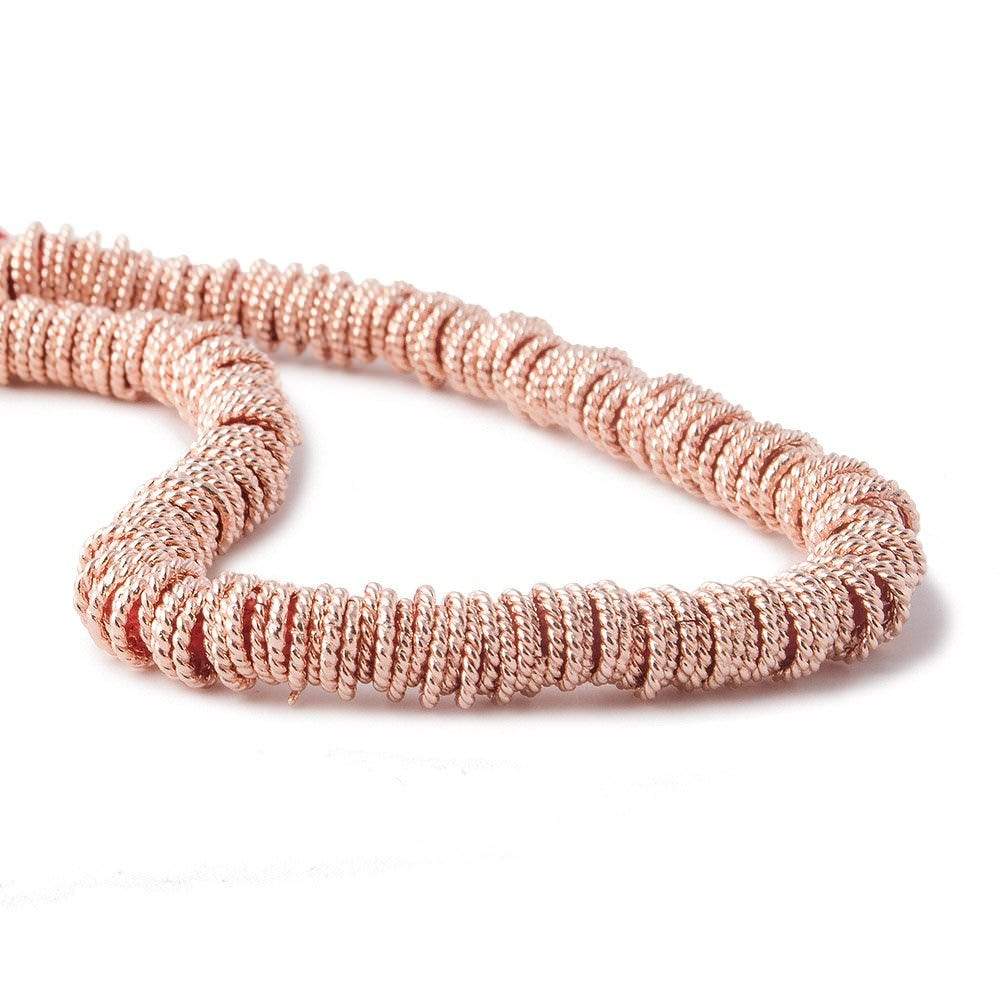 6mm Rose Gold Plated Copper Jump ring 8 inch 170 pcs (ONLINE ORDER ONLY)