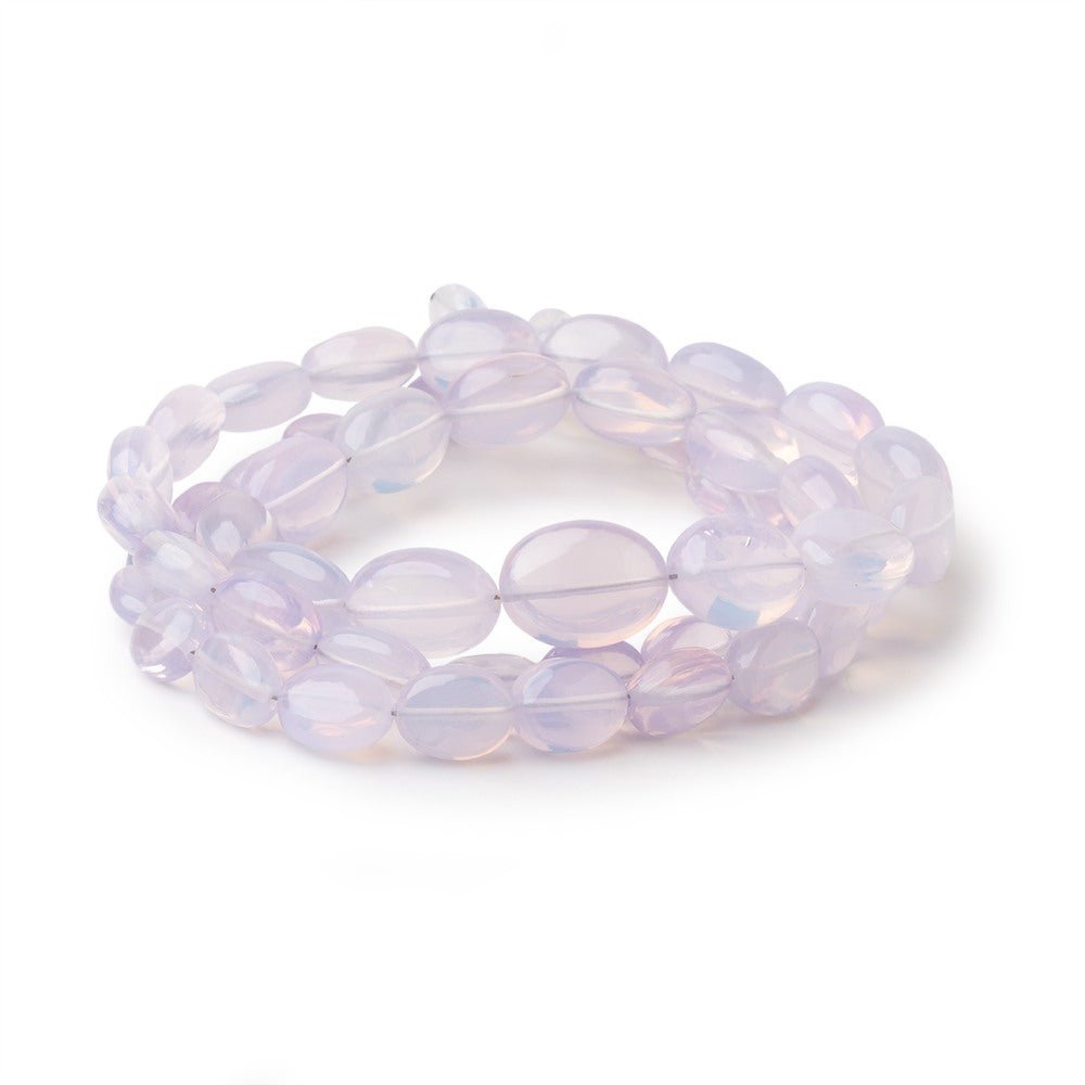 6x4-12x9mm Lavender Quartz Plain Oval Beads 20 inch 58 pieces AA (ONLINE ORDER ONLY)