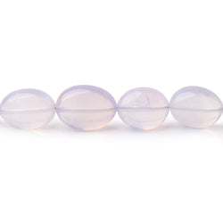 6x4-12x9mm Lavender Quartz Plain Oval Beads 20 inch 58 pieces AA (ONLINE ORDER ONLY)