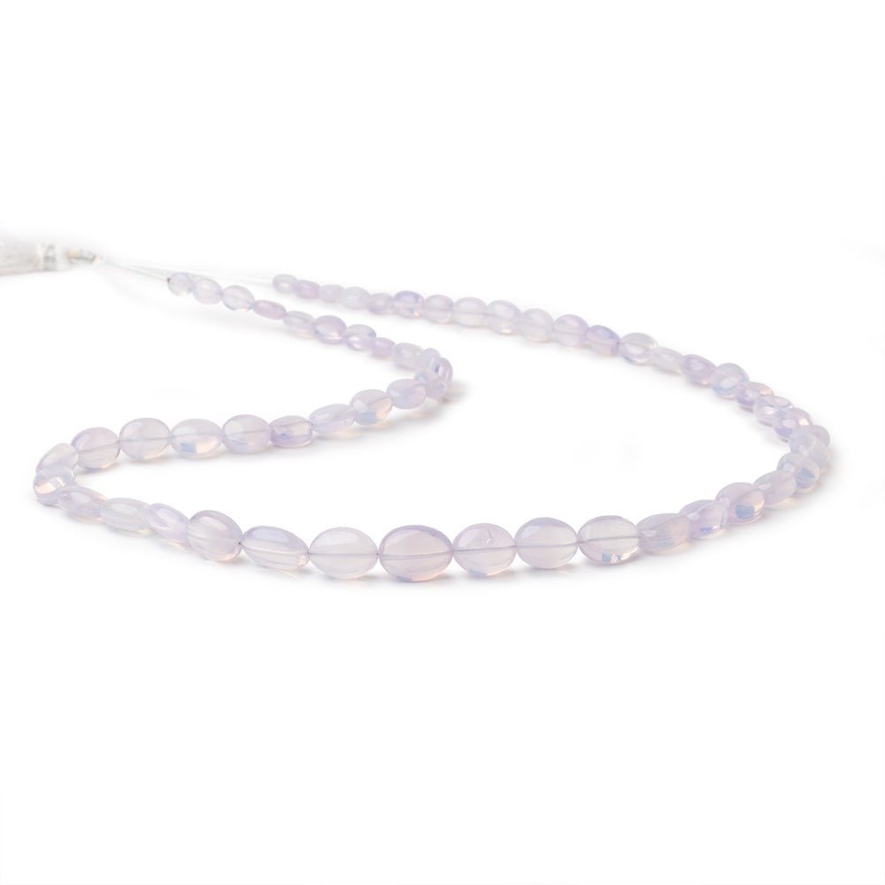 6x4-12x9mm Lavender Quartz Plain Oval Beads 20 inch 58 pieces AA (ONLINE ORDER ONLY)