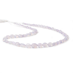 6x4-12x9mm Lavender Quartz Plain Oval Beads 20 inch 58 pieces AA (ONLINE ORDER ONLY)