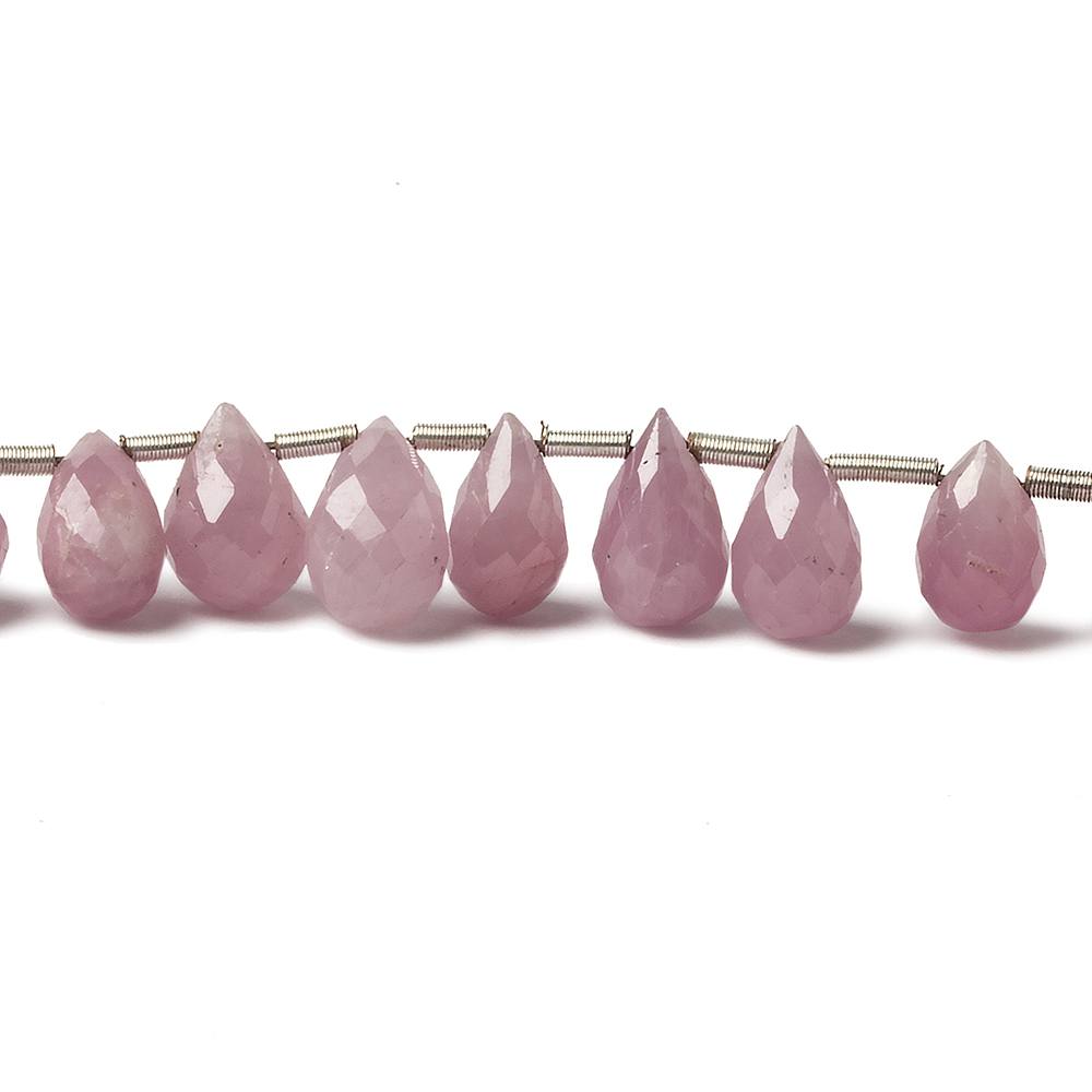 6x4-9x5mm Ruby tear drop beads 8 inch 35 pieces (ONLINE ORDER ONLY)
