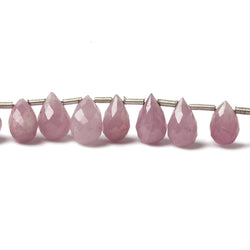 6x4-9x5mm Ruby tear drop beads 8 inch 35 pieces (ONLINE ORDER ONLY)